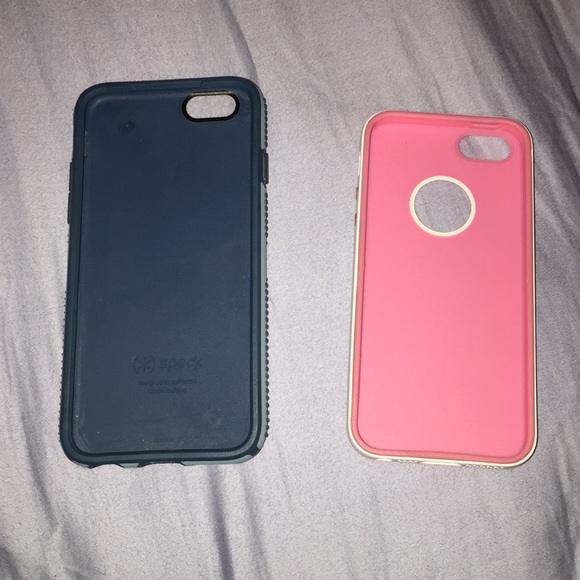 Iphone cases, blue is 6-6’s and pink is 5-5’s - Picture 3 of 3